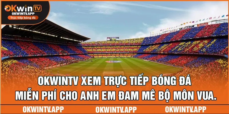 OKWINTV cung cấp nền tảng xem trực tiếp bóng đá miễn phí dành cho anh em đam mê bộ môn Vua.
